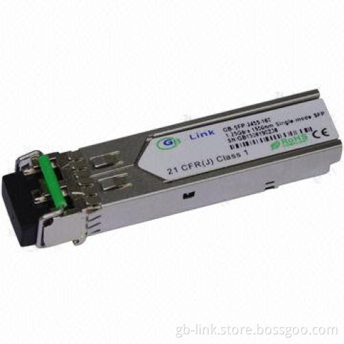 1,550Nm Single-mode SFP Transceiver, GB-SFP-2455-160 1.25Gb/s